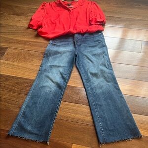 Liverpool Dark Blue Flare Jeans